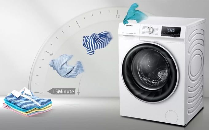 Cách tiết kiệm với chế độ giặt nhanh