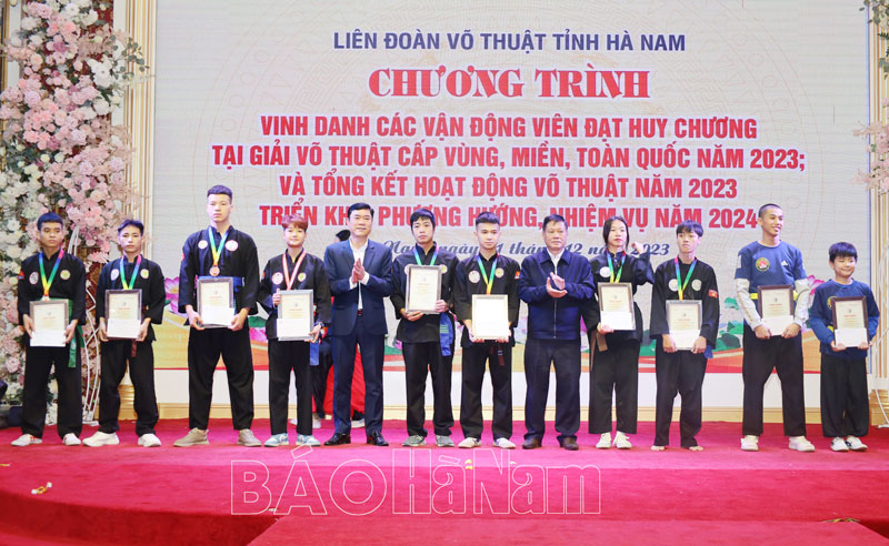 89 VĐV được vinh danh tại các giải võ thuật vùng, miền toàn quốc năm 2023