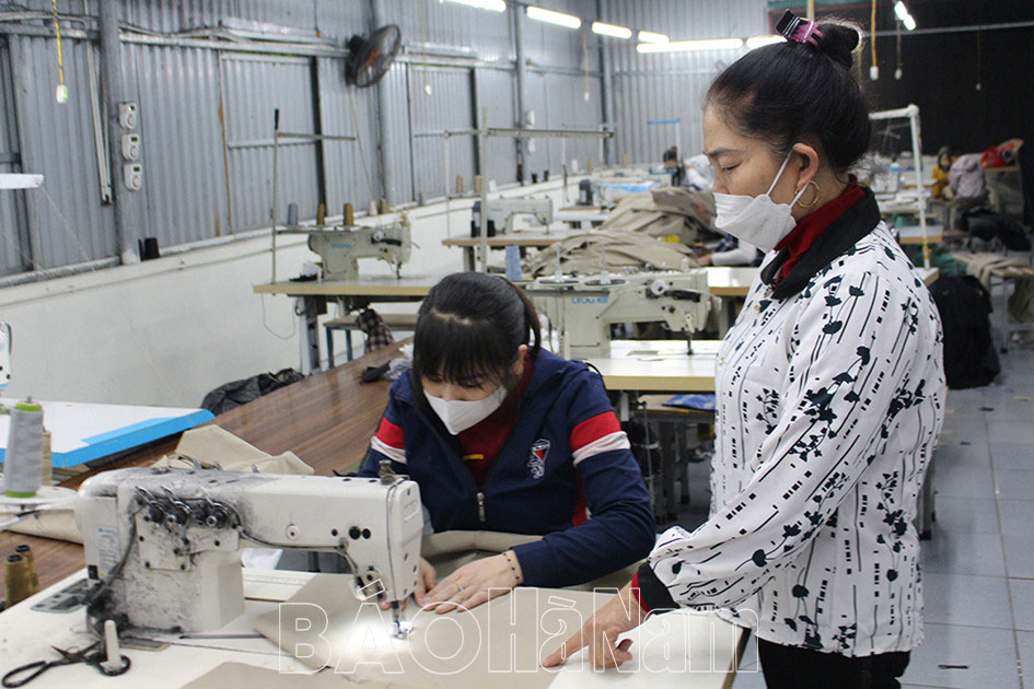 Người phụ nữ làm giàu bằng nghề may