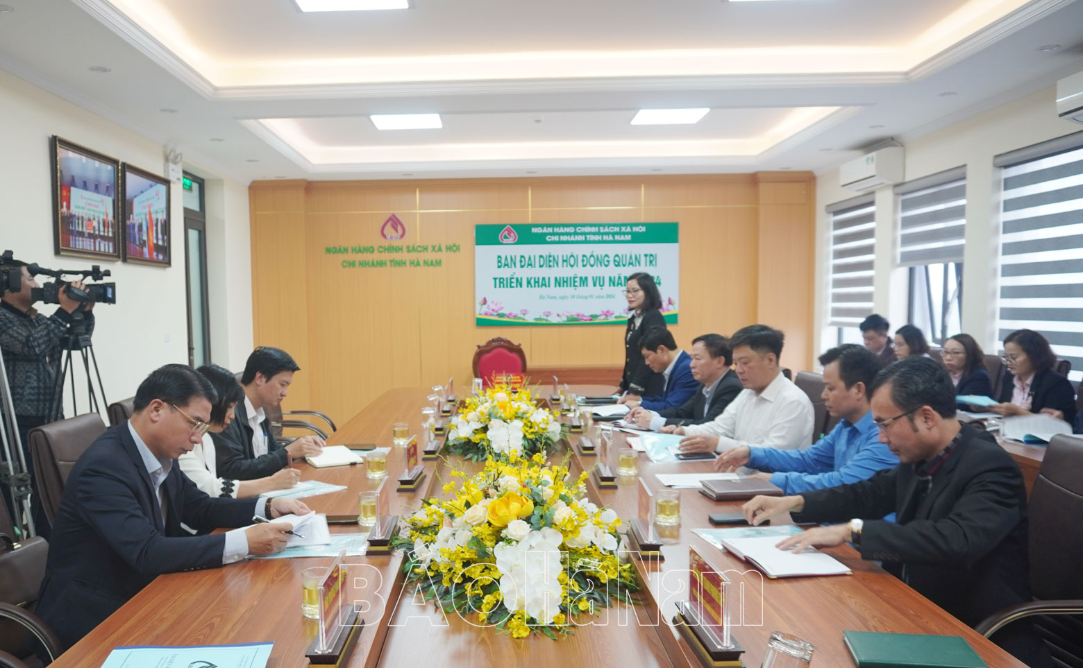 Ban Đại diện HĐQT Ngân hàng CSXH tỉnh triển khai nhiệm vụ năm 2024