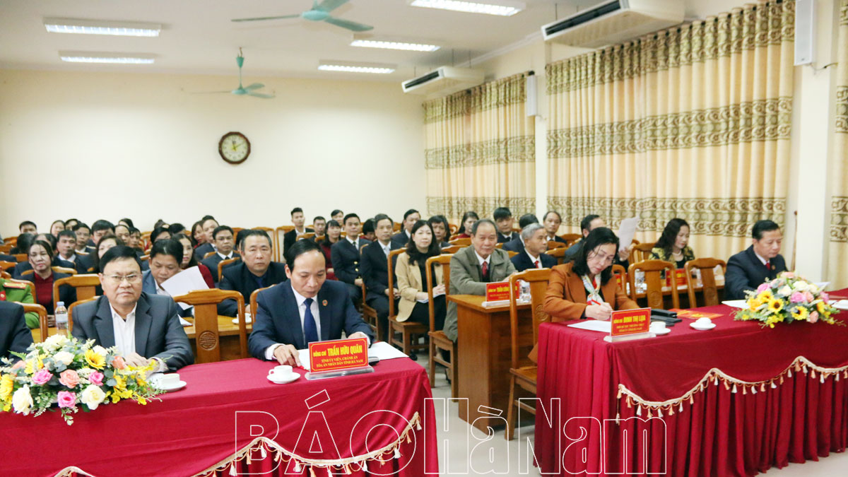 Tòa án nhân dân tỉnh triển khai nhiệm vụ năm 2024