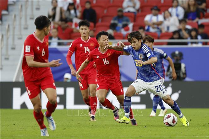 AFC Asian Cup 2023: Việt Nam thể hiện lối chơi quả cảm dù thua Nhật Bản với tỷ số 2 - 4