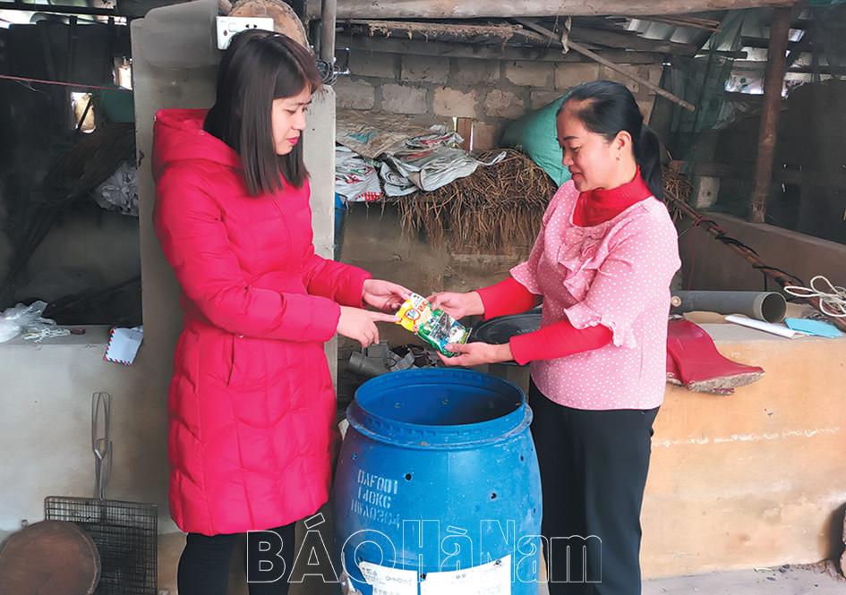 Nhiều việc làm theo gương Bác ở Hội Phụ nữ xã Hoàng Tây