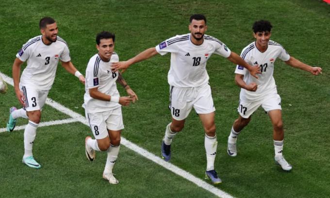 Iraq lần đầu đánh bại Nhật Bản sau 42 năm