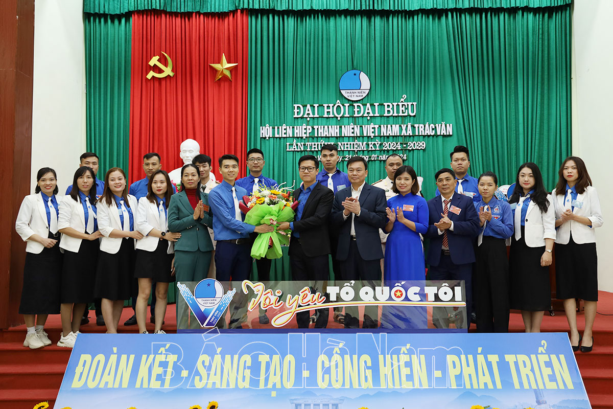 Hội LHTN xã Trác Văn đại hội nhiệm kỳ 2024-2029