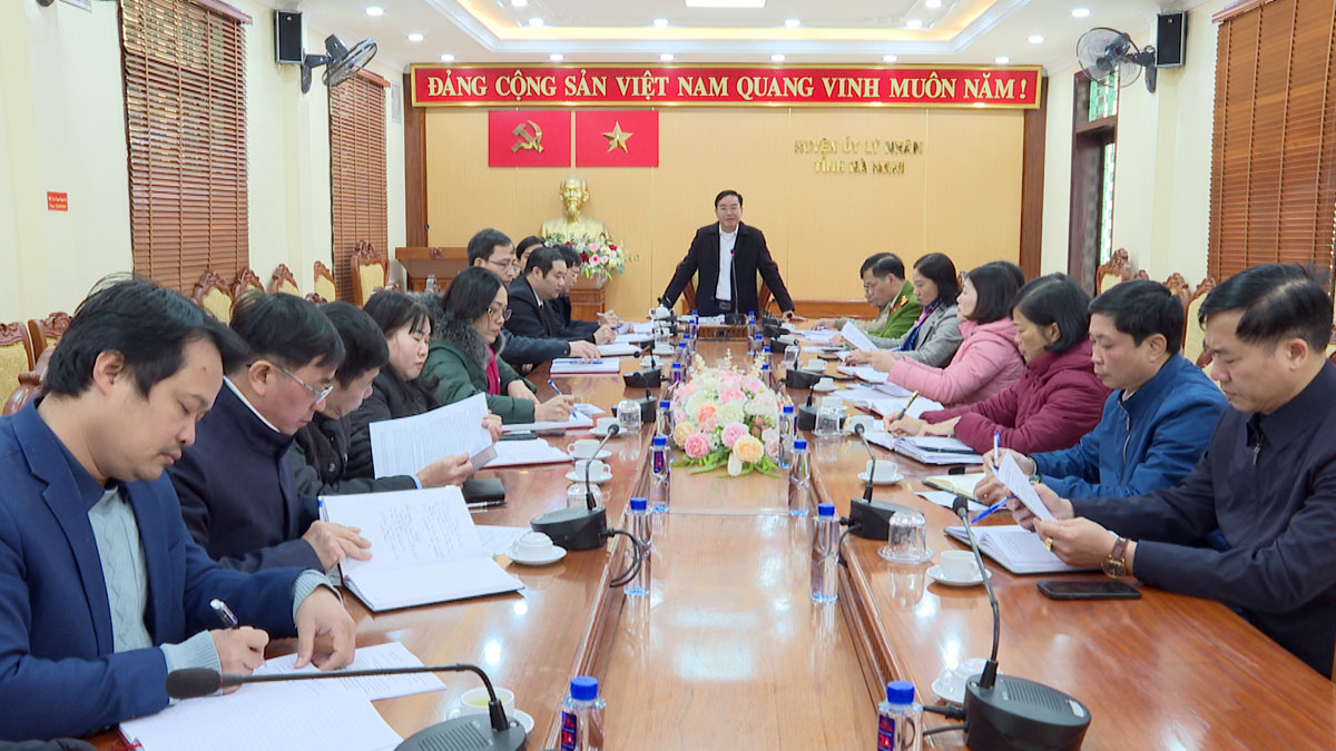 Lý Nhân triển khai quy chế phối hợp giữa Thường trực HĐND, UBND, Ủy ban MTTQ huyện năm 2024