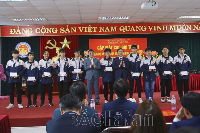 Hà Nam đạt 60 giải tại Kỳ thi chọn học sinh giỏi quốc gia THPT năm học 2023-2024