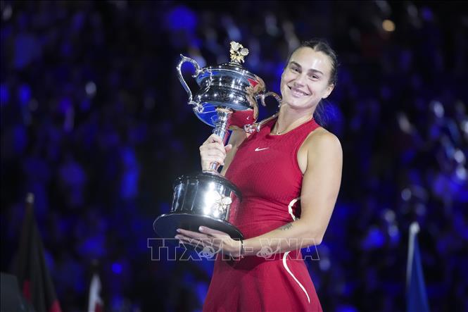 Giải Australia Mở rộng: Hạ tay vợt số một Trung Quốc, Sabalenka bảo vệ ngôi vô địch