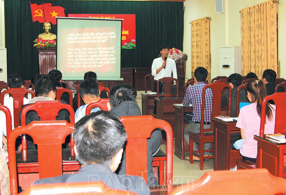 Ban Tuyên giáo Phủ Lý tăng cường phối hợp thực hiện công tác khoa giáo