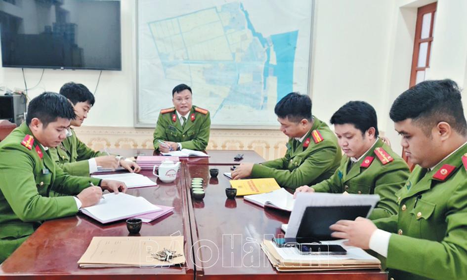 Vai trò của chi bộ công an xã trong bảo đảm an ninh trật tự