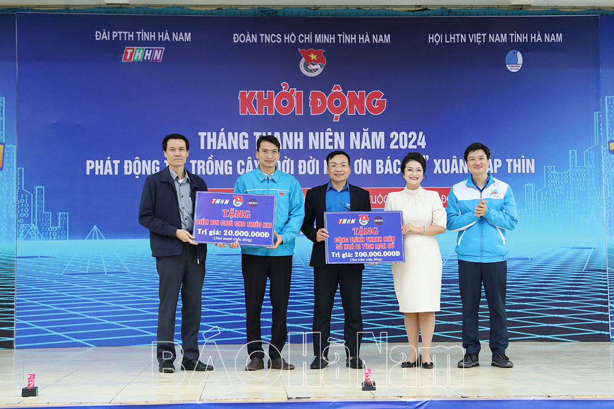 Khởi động Tháng Thanh niên và phát động “Tết trồng cây đời đời nhớ ơn Bác Hồ” Xuân Giáp Thìn 2024