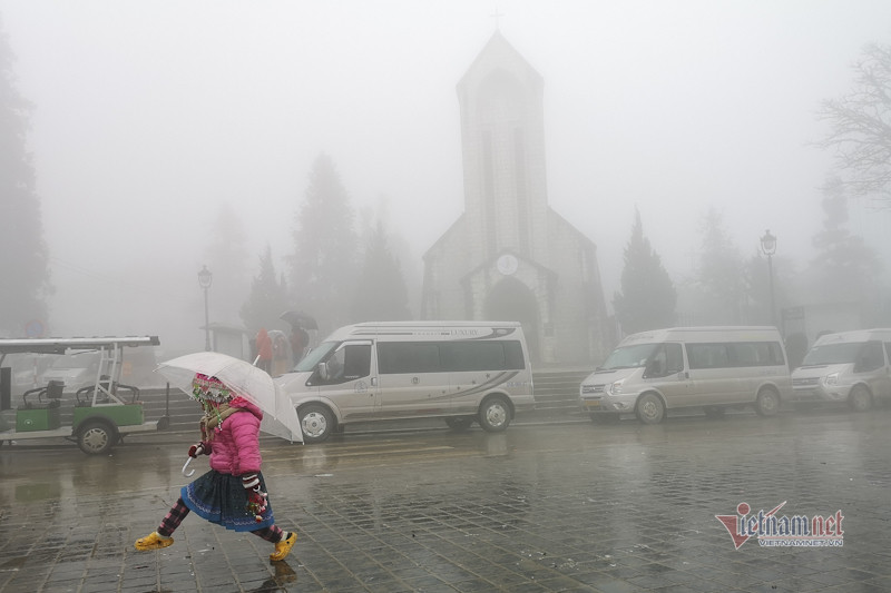 Thời tiết ngày 25/2: miền Bắc nhiệt độ hạ thấp, mưa phùn