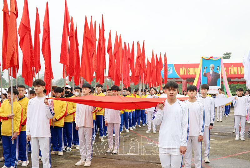 Kim Bảng khai mạc Hội khỏe Phù Đổng lần thứ XI năm 2024