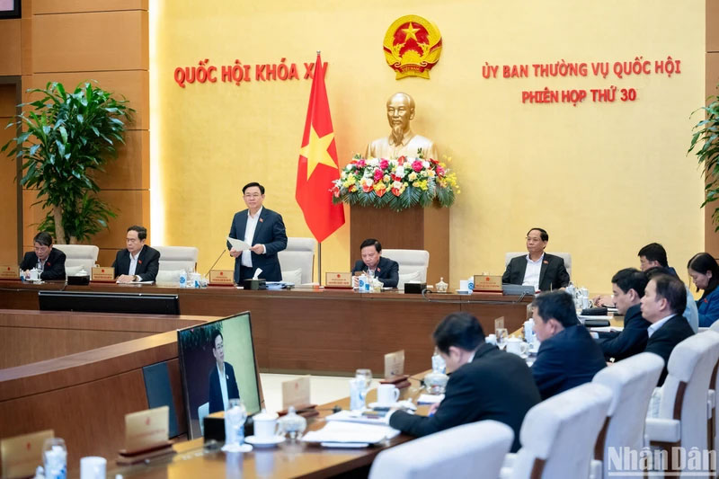 Sẽ xem xét công tác nhân sự tại Phiên họp thứ 31 của Ủy ban Thường vụ Quốc hội