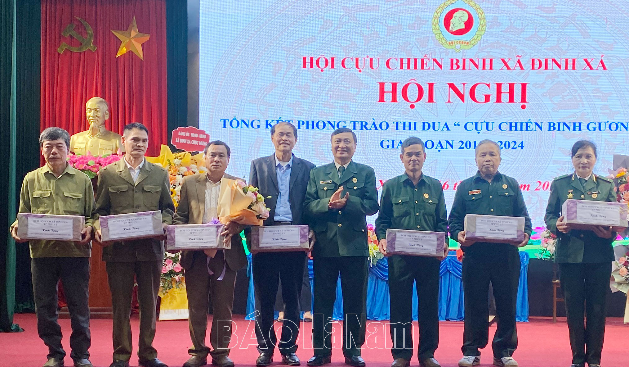 Hội Cựu chiến binh xã Đinh Xá tổng kết phong trào thi đua “Cựu chiến binh gương mẫu” giai đoạn 2019 - 2024