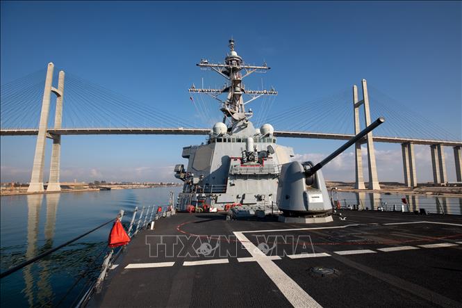 Tàu Mỹ ở Biển Đỏ tiếp tục bị tấn công