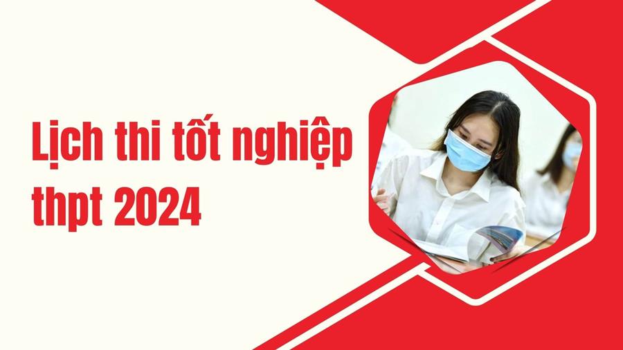 Lịch thi tốt nghiệp THPT năm 2024