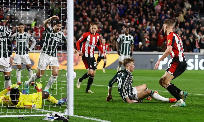 Man Utd rơi chiến thắng ở phút 99