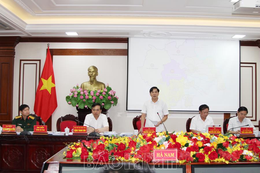 UBND tỉnh tổ chức phiên họp thảo luận các nội dung theo quy chế làm việc