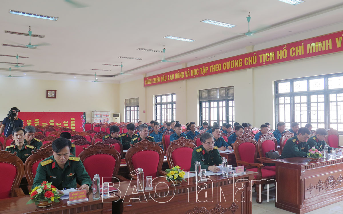 Ban CHQS thành phố Phủ Lý tổng kết công tác tuyển quân năm 2024