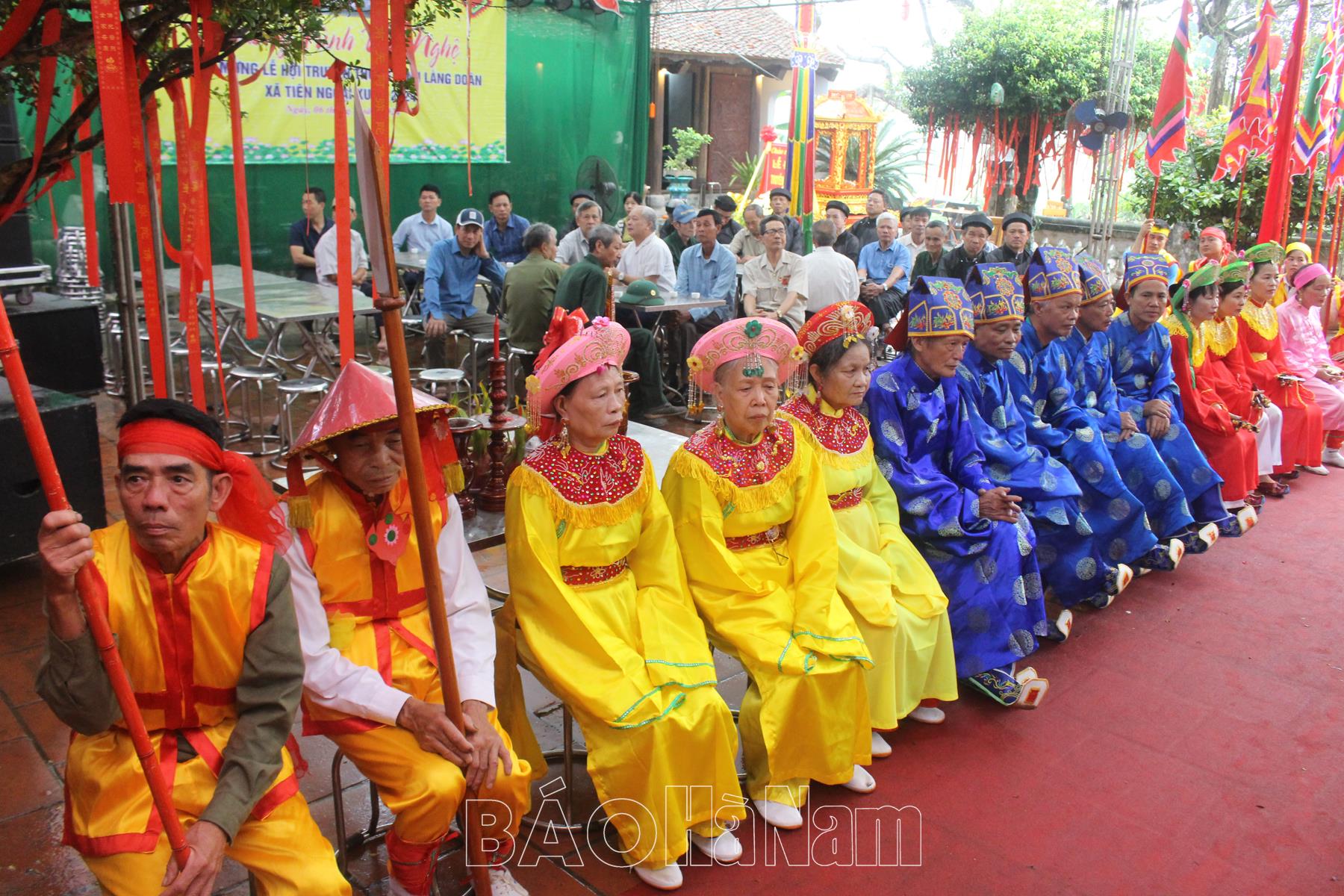 Lễ hội truyền thống đình thôn Doãn, xã Tiên Ngoại