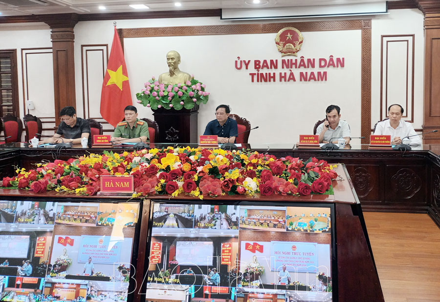 Hội nghị trực tuyến công tác quản lý bảo vệ rừng và phòng cháy, chữa cháy rừng