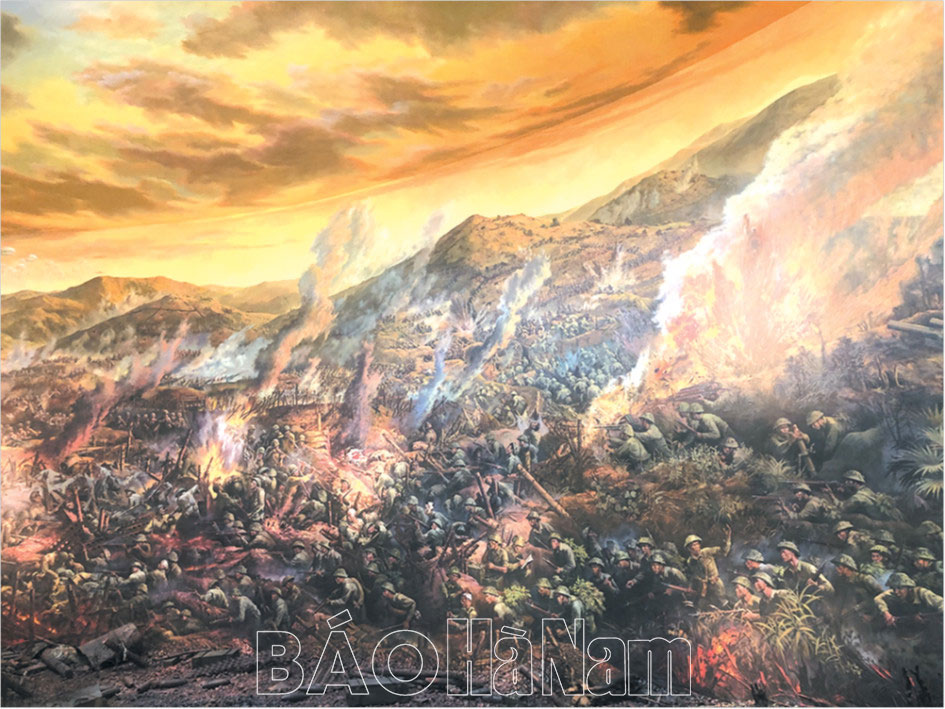 Panorama - bức tranh tái hiện toàn cảnh Chiến dịch Điện Biên Phủ