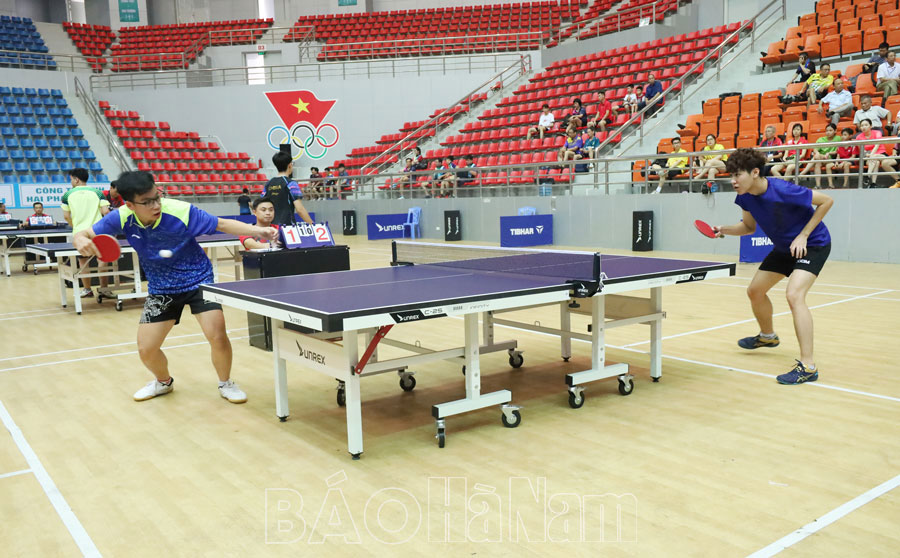 Khai mạc Giải Bóng bàn các CLB tỉnh Hà Nam lần thứ XI năm 2024