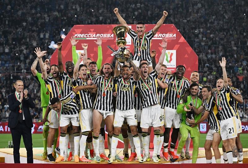 Juventus vô địch Cúp Quốc gia Italia