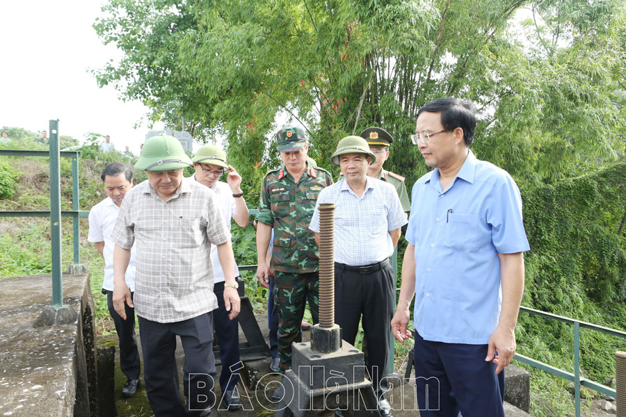 Kiểm tra công tác PCTT và TKCN năm 2024