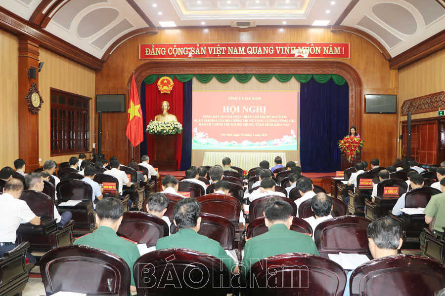 Tổng kết công tác bảo vệ chính trị nội bộ và quy chế bầu cử trong Đảng