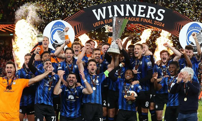 Thắng thuyết phục đương kim vô địch Đức Leverkusen, Atalanta vô địch Europa League