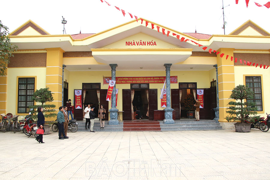 Nâng mức hỗ trợ xây dựng, cải tạo NVH thôn, tổ dân phố