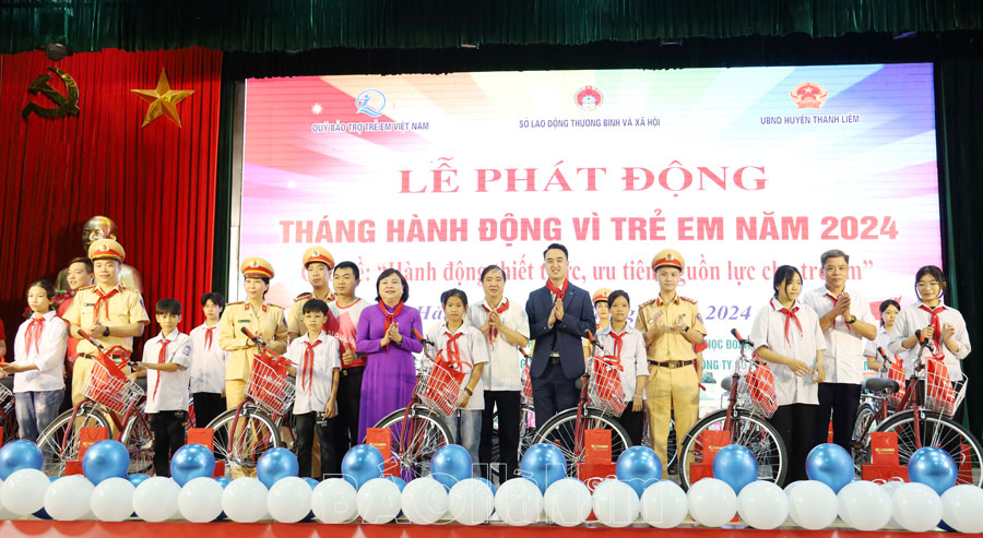 Phát động Tháng hành động vì trẻ em năm 2024