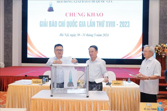 Bình chọn các tác phẩm đoạt giải Giải Báo chí quốc gia lần thứ XVIII - năm 2023