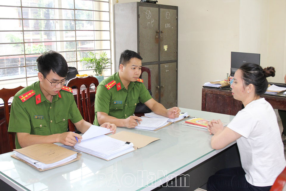 Công an huyện Lý Nhân bắt đối tượng lừa đảo chiếm đoạt tài sản dưới hình thức chơi họ