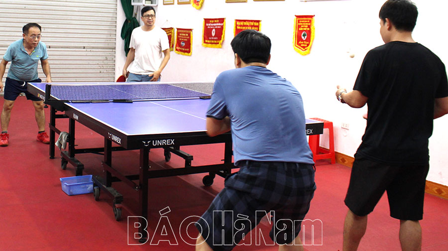 CLB bóng bàn Trần Hưng Đạo - Sân chơi cho những người yêu thể thao