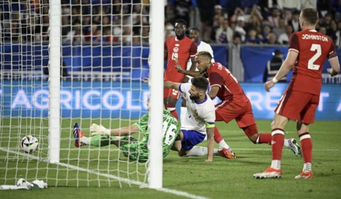 Pháp bị Canada cầm chân trong trận giao hữu trước thềm Euro