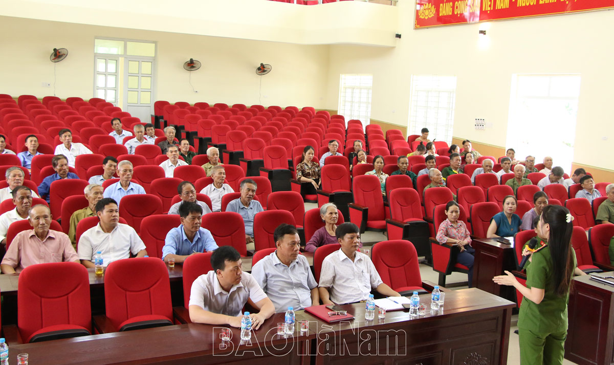 Tuyên truyền phòng, chống tội phạm, tệ nạn ma túy tại xã An Nội