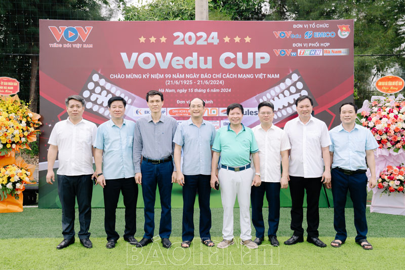 Giải bóng đá VOVedu Cup kỷ niệm 99 năm Ngày Báo chí cách mạng Việt Nam