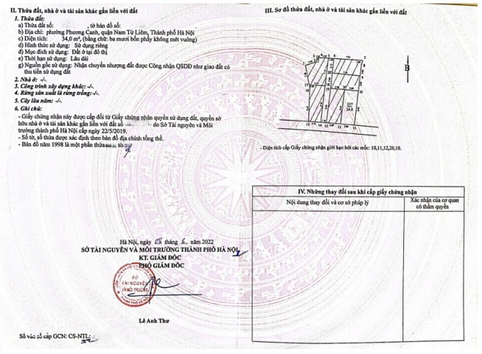 Từ 2025, ghi sai vị trí đất sẽ được cấp đổi sổ mới