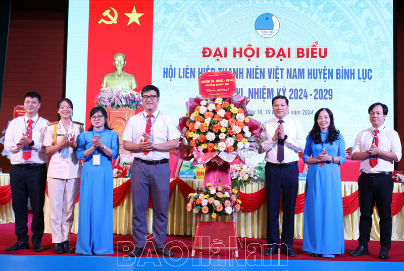Đại hội đại biểu Hội LHTN huyện Bình Lục lần thứ VI, nhiệm kỳ 2024 – 2029