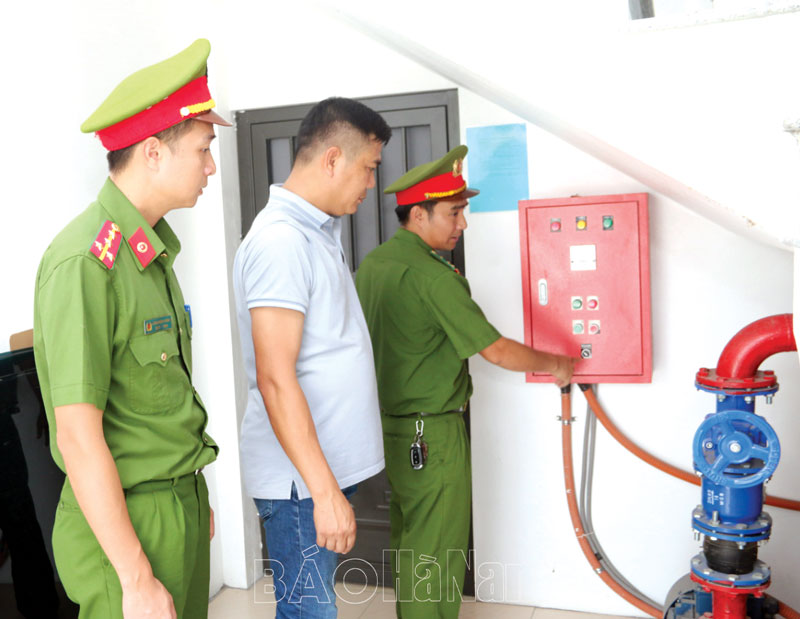 Tăng cường phòng cháy, chữa cháy tại các khu nhà trọ