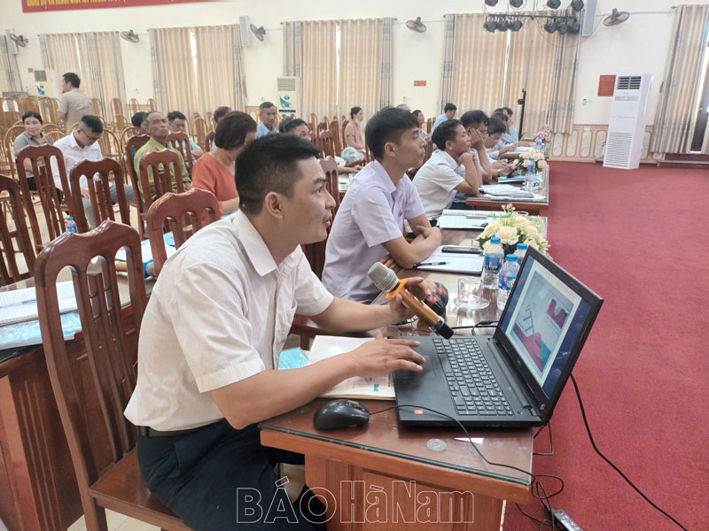 Thanh Liêm tập huấn công tác phòng chống thiên tai và kỹ thuật hộ đê