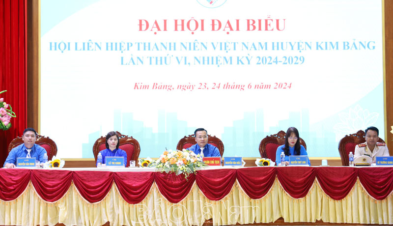 Đại hội Hội LHTN huyện Kim Bảng lần thứ VI, nhiệm kỳ 2024 – 2029