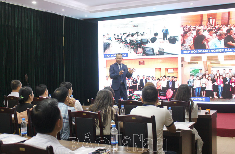 Hội Doanh nghiệp trẻ tỉnh bồi dưỡng kiến thức cho chủ doanh nghiệp hội viên