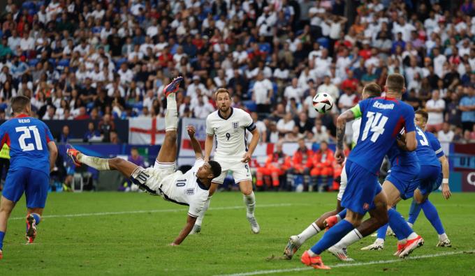 Vòng 1/8 Euro 2024: Anh vất vả ngược dòng Slovakia, Tây Ban Nha đè bẹp Gruzia