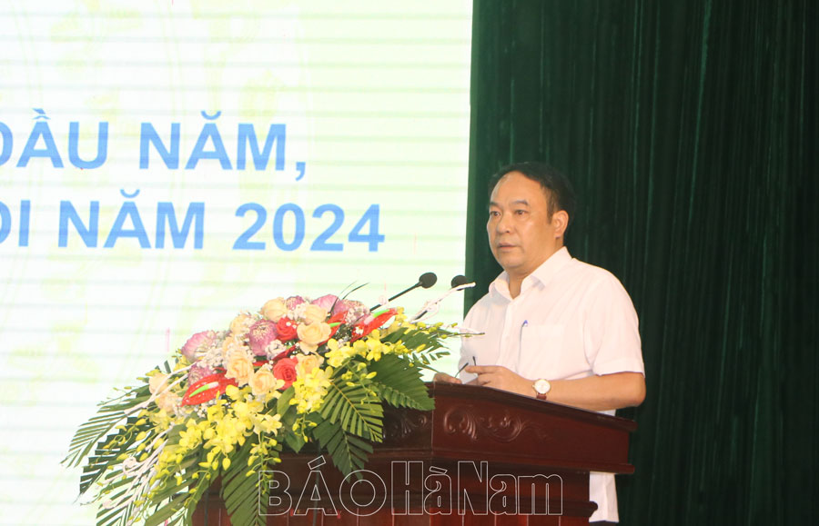 Huyện ủy Thanh Liêm triển khai nhiệm vụ công tác xây dựng Đảng 6 tháng cuối năm