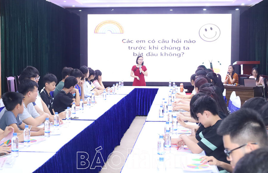 Hội Doanh nhân trẻ tỉnh tổ chức hoạt động trải nghiệm hè, kỹ năng sống cho con doanh nhân