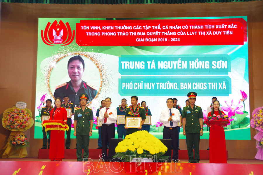 Ban CHQS thị xã Duy Tiên chú trọng xây dựng, nhân rộng mô hình, điển hình tiên tiến